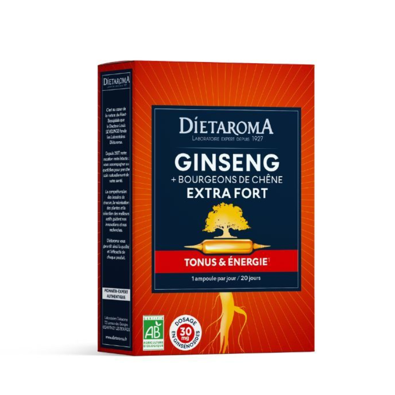 DIETAROMA GINSENG EXTRA FORT 20 AMPOULES