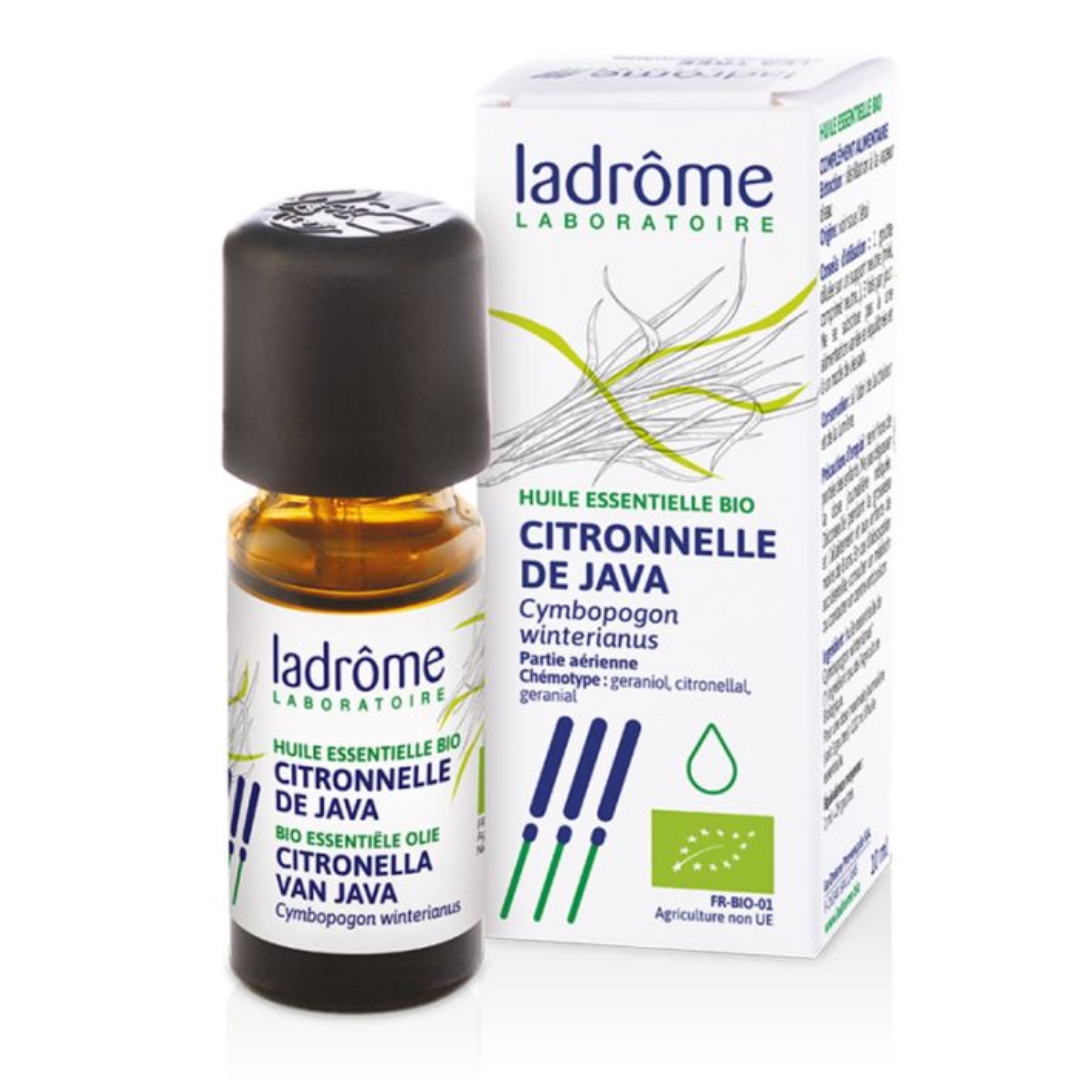 LADROME HUILE ESSENTIELLE BIO CITRONNELLE VAN JAVA