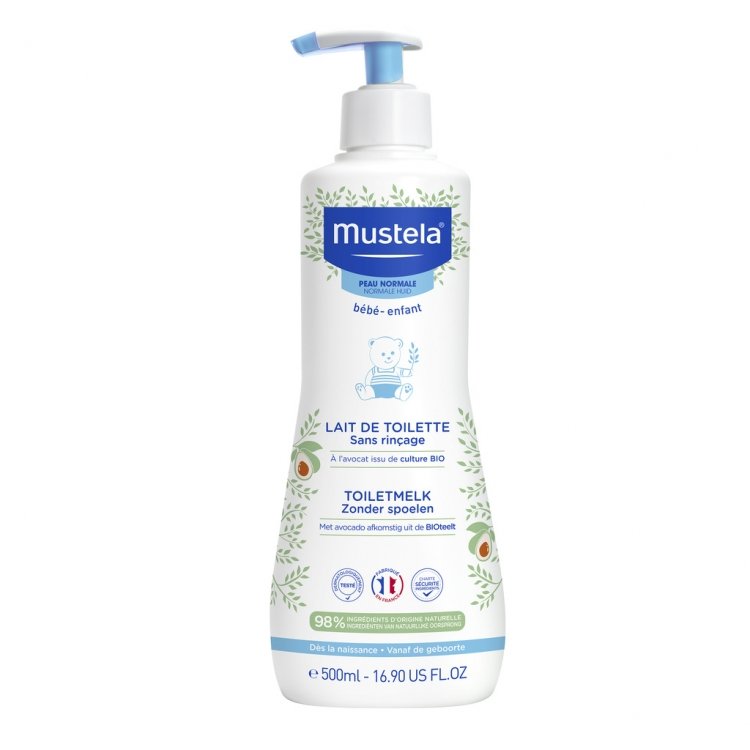 MUSTELA LAIT DE TOILETTE SANS RINÇAGE 500 ML