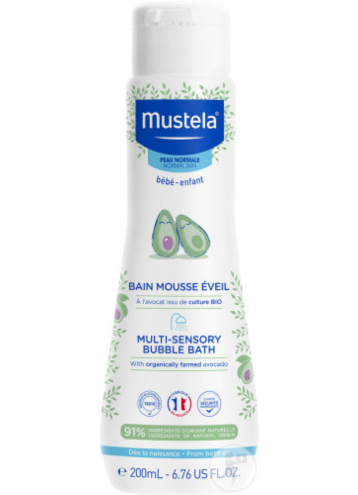 MUSTELA BAIN MOUSSE ÉVEIL 200 ML