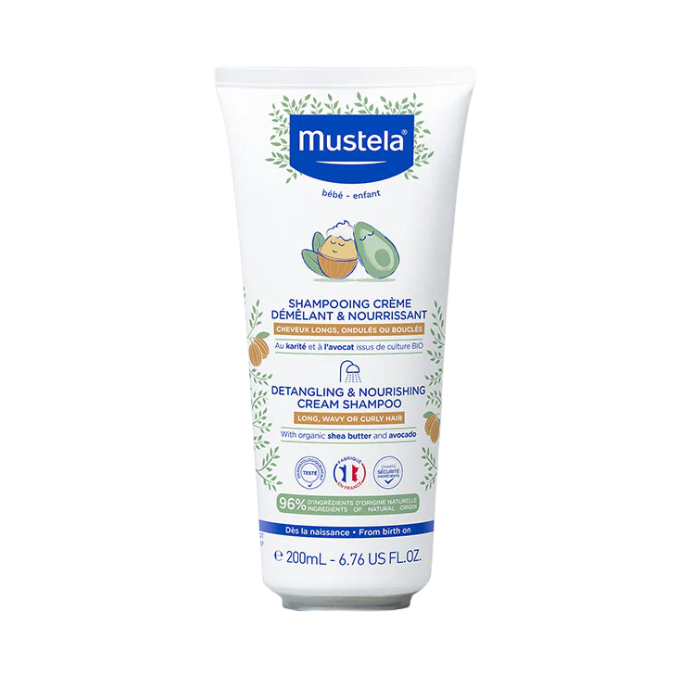 MUSTELA SHAMPOOING CREME DEMELANT ET NOURRISSANT 200ML