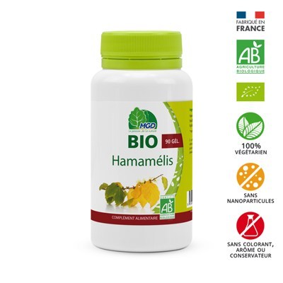 MGD HAMAMELIS BIO 90 GELULES