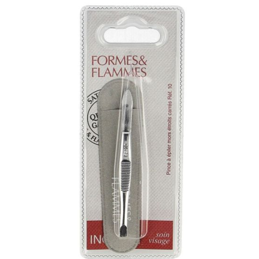 FORMES ET FLAMMES PINCE A EPILER MORS ETROITS REF 10