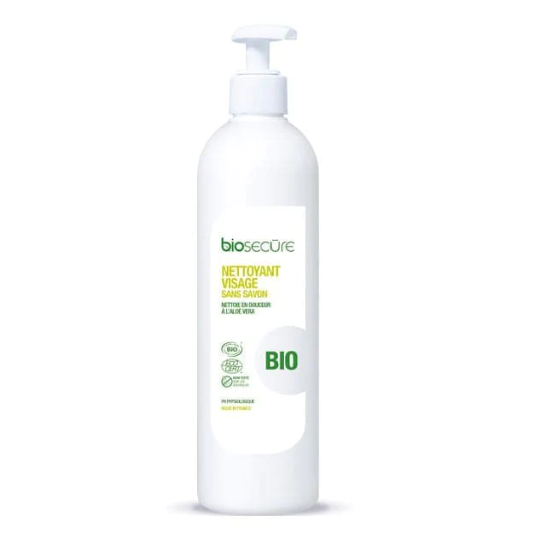 BIOSECURE GEL NETTOYANT VISAGE SANS SAVON BIO 250 ML