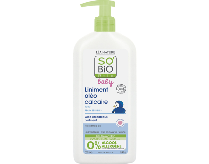 SO BIO BABY LINIMENT OLEO CALCAIRE 500 ML