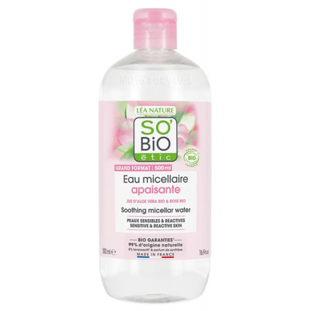 SO BIO EAU MICELLAIRE APAISANTE 500 ML