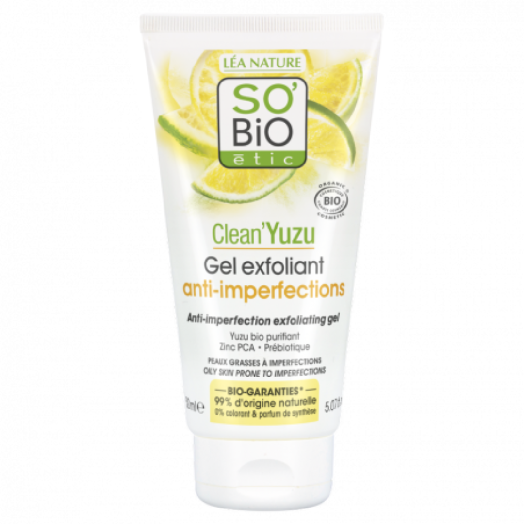 SO BIO CLEAN YUZU GEL EXFOLIANT