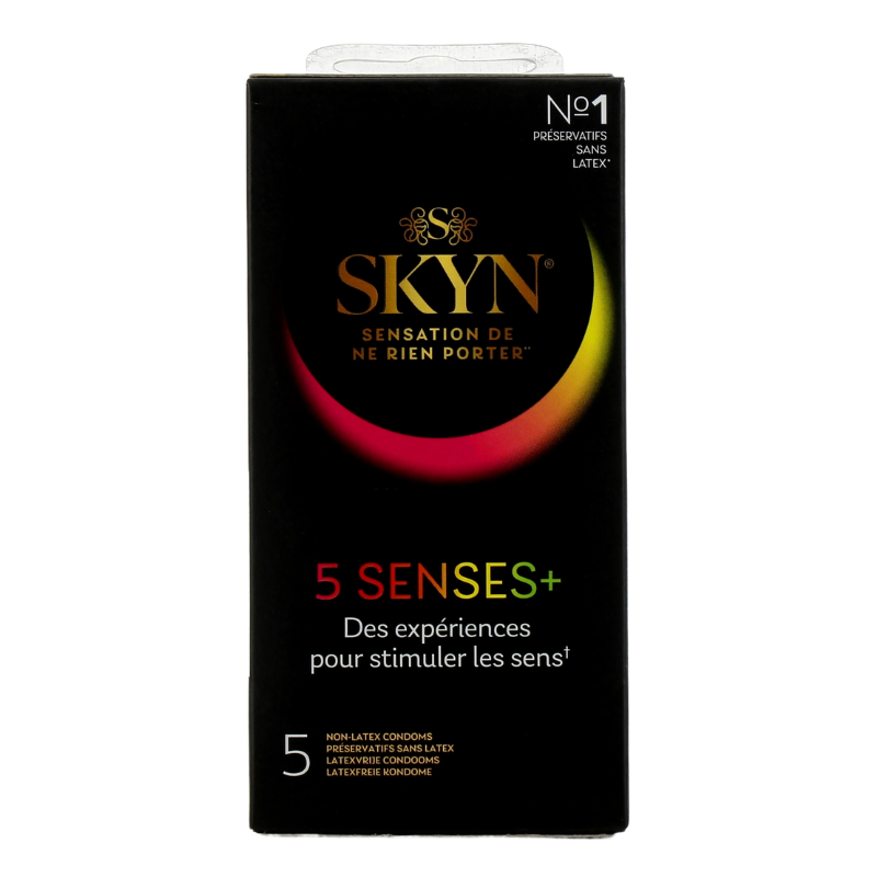 MANIX SKYN 5 SENSENS 5 preservatifs