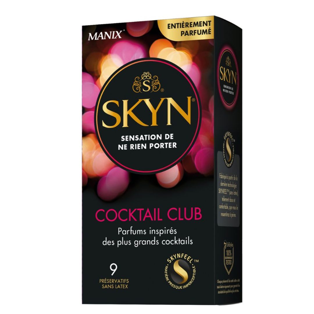MANIX SKYN COCKTAIL CLUB 9 preservatifs