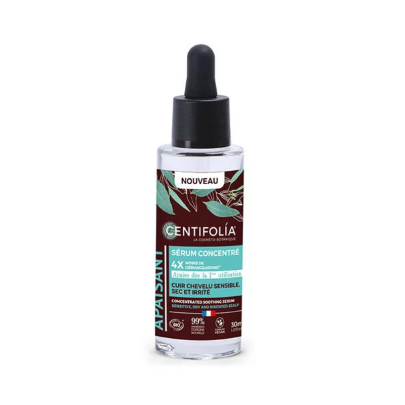 CENTIFOLIA SERUM CHEVEUX CONCENTRE POUR CUIR CHEVELU SENSIBLE SEC ET IRITE 30 ML