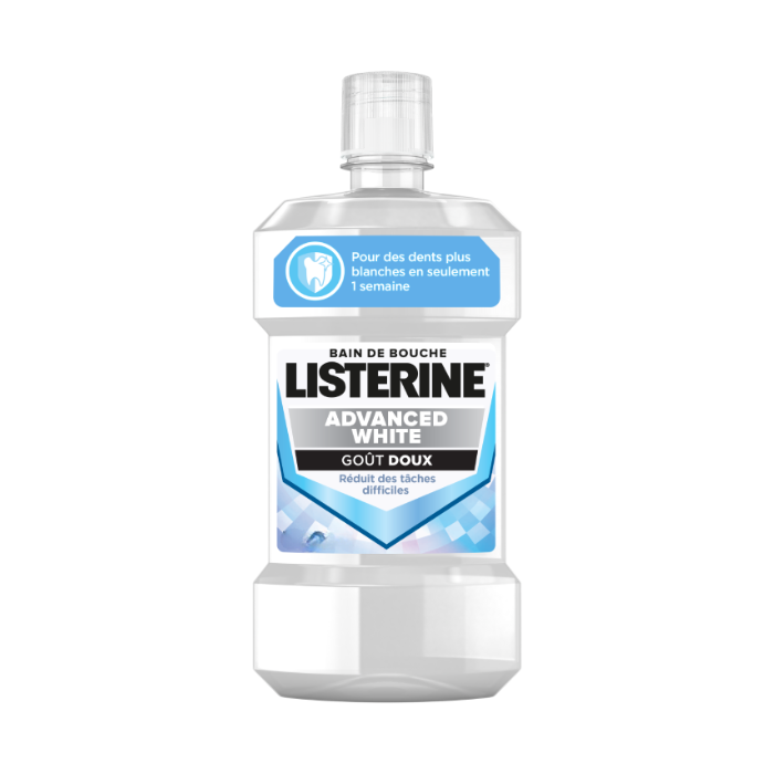 LISTERINE BAIN DE BOUCHE ADVANCED WHITE GOUT DOUX 250 ML