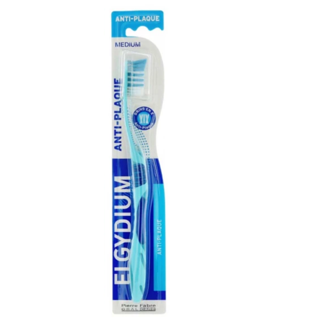 ELGYDIUM BROSSE A DENTS ANTI PLAQUE MEDIUM