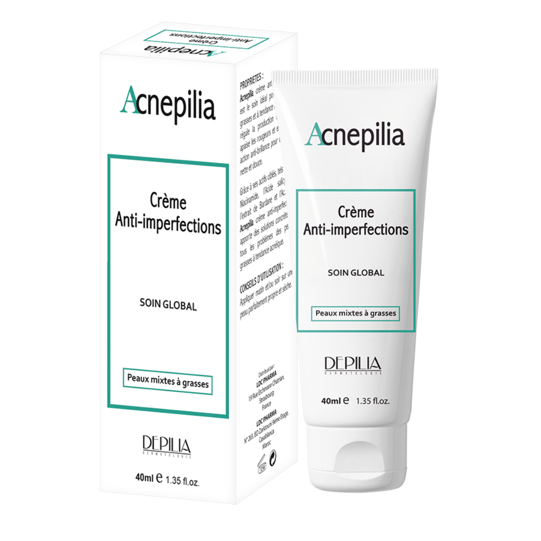 DEPILIA ACNEPILIA CREME ANTI IMPERFECTIONS 40 ML