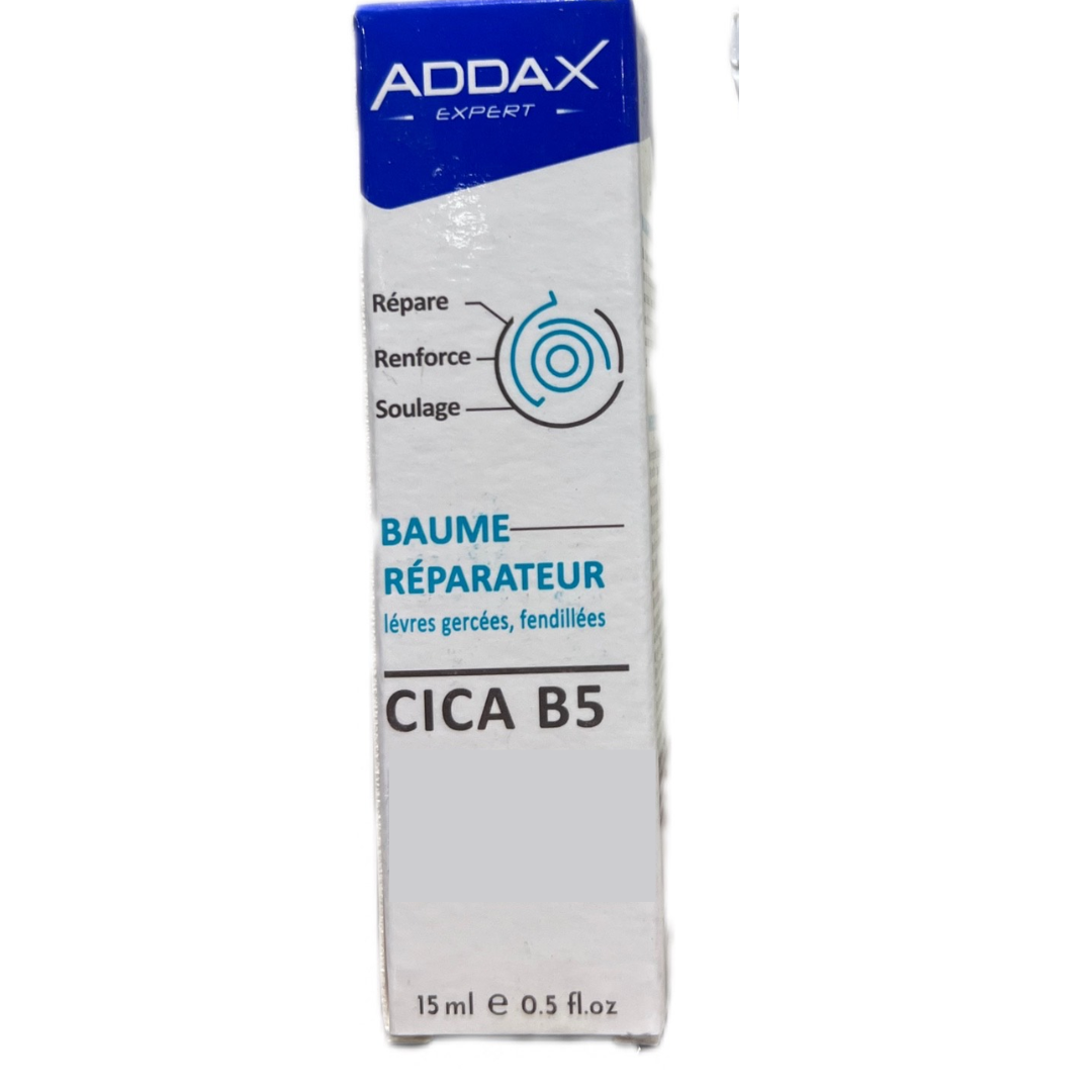 ADDAX CICA B5 BAUME REPARATEUR LEVRES 15 ML