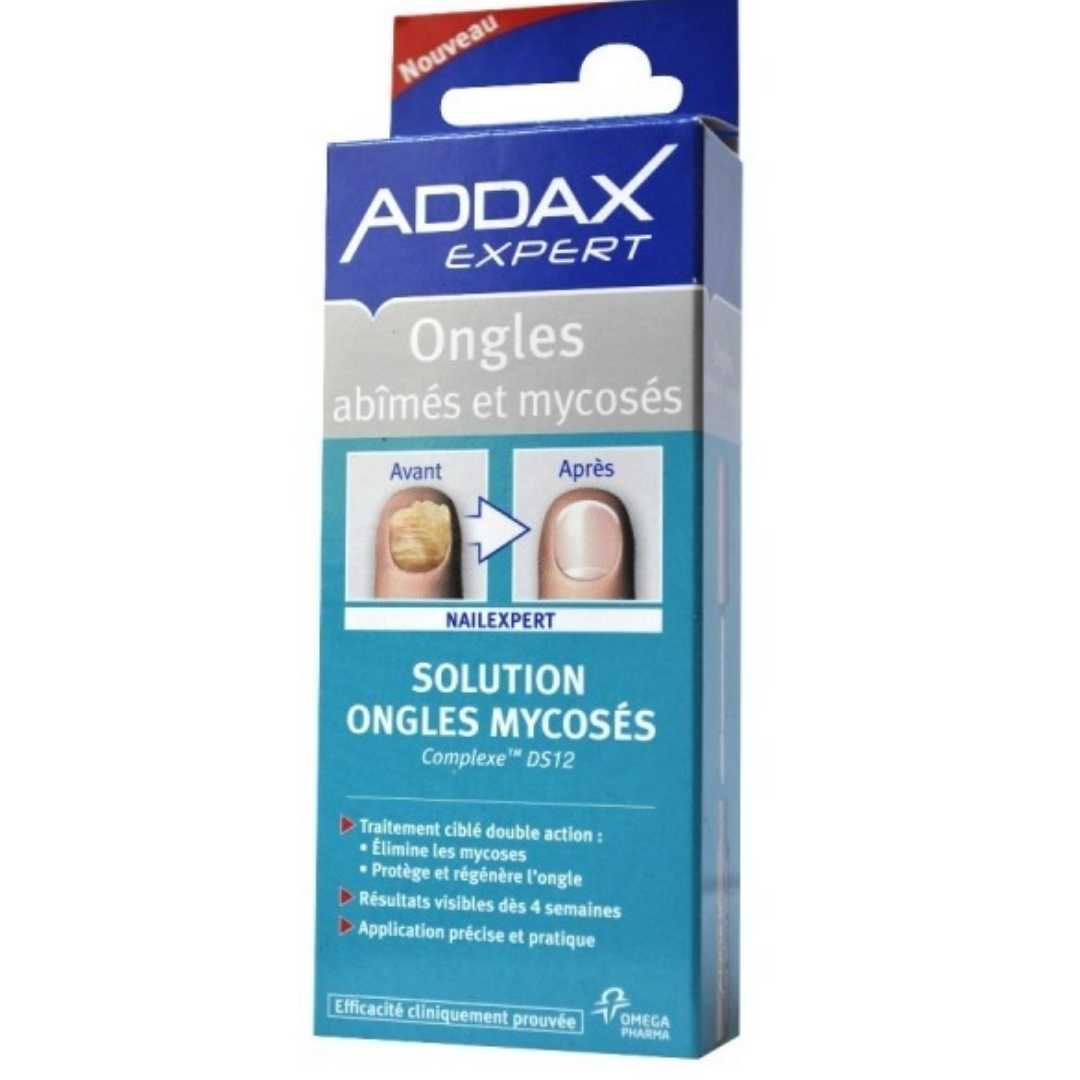 ADDAX EXPERT SOLUTION ONGLES MYCOSES SOIN DES ONGLES 3 ML