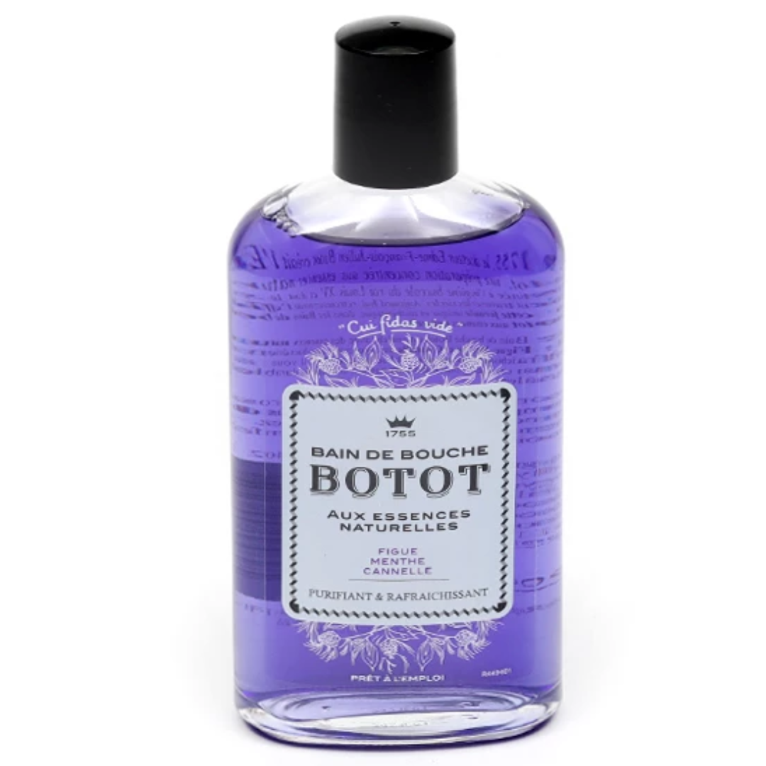 BOTOT BAIN DE BOUCHE AUX ESSENCES NATURELS FIGUE MENTHE ET CANNELLE