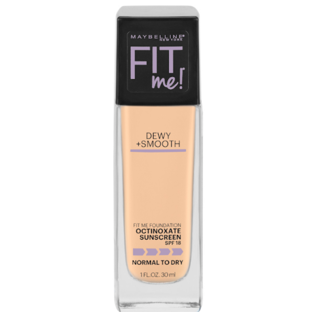 MAYBELLINE FIT ME LUMINOUS + SMOOTH SPF 18