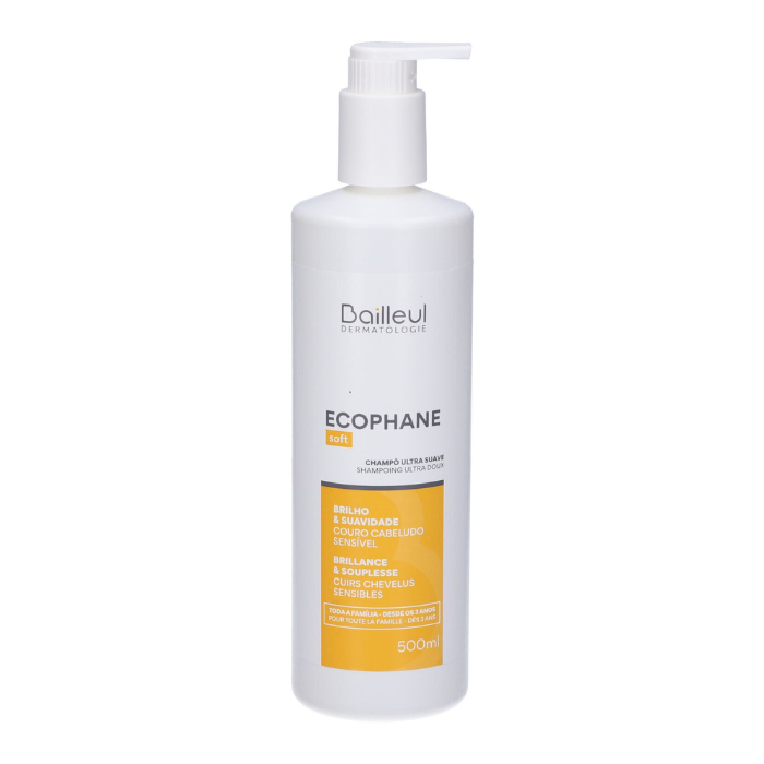 BIORGA ECOPHANE SHAMPOOING ULTRA DOUX CUIRS CHEVELUS SENSIBLES 500 ML
