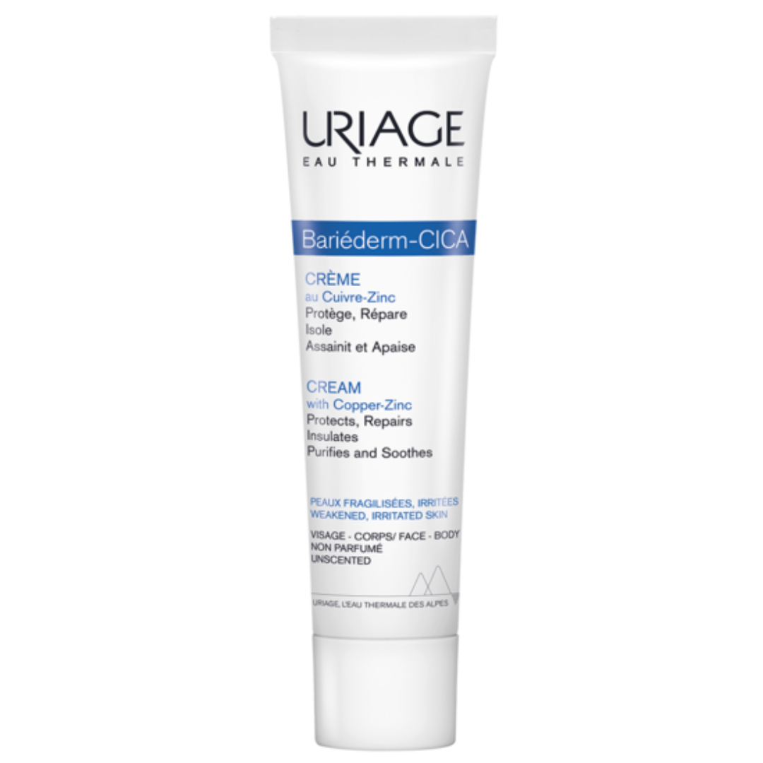 URIAGE BARIEDERM CICA-CRÈME AU CUIVRE-ZINC 40ML PEAUX IRRITÉES