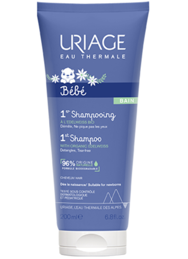 URIAGE BEBE 1er SHAMPOOING EXTRA DOUX CHEVEUX 200 ML