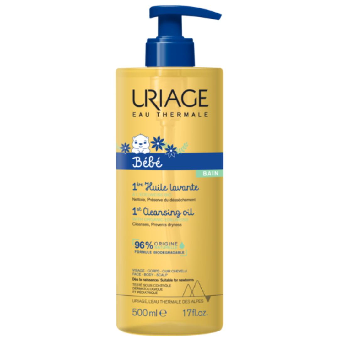 URIAGE BEBE 1ère HUILE LAVANTE 500 ML