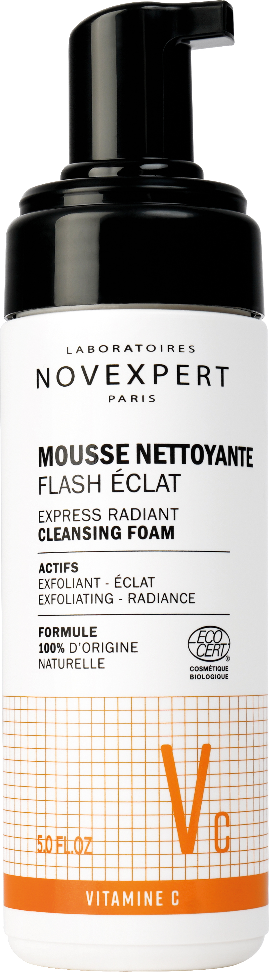NOVEXPERT FLASH ECLAT MOUSSE NETTOYANTE 150 ML