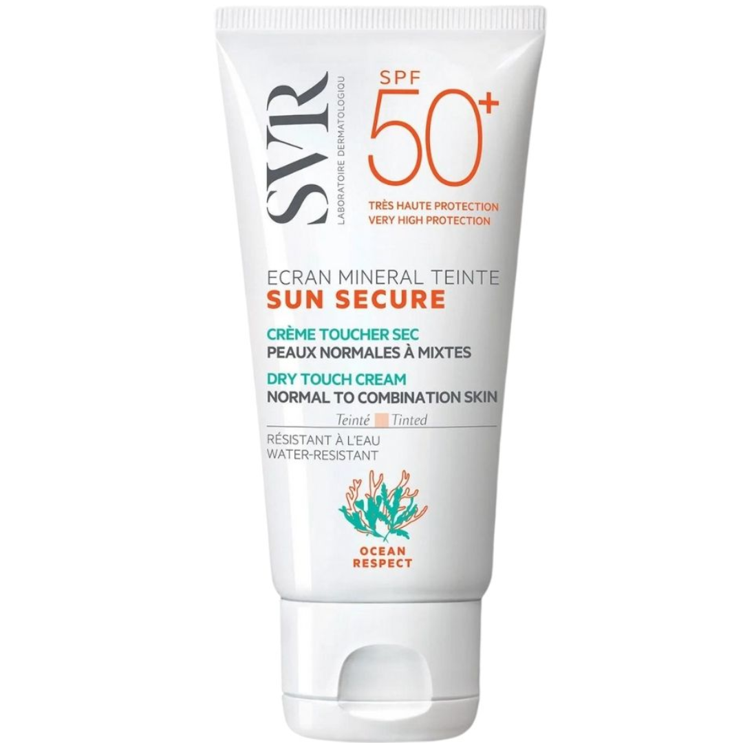 SVR Sun Secure Ecran solaire minéral teinté peaux normales à mixtes SPF50+