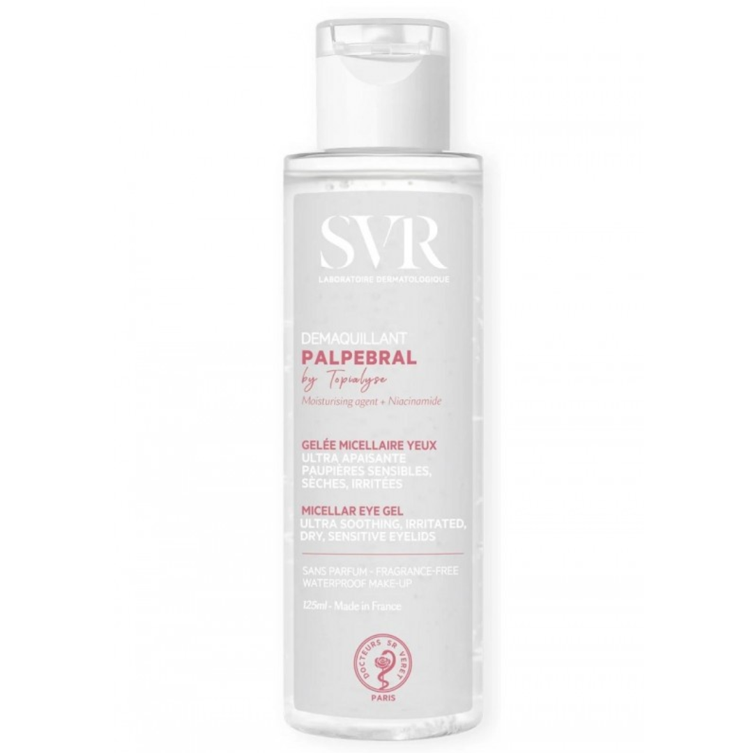 SVR TOPIALYSE DEMAQUILLANT PALPEBRAL GELEE MICELLAIRE YEUX 125 ML