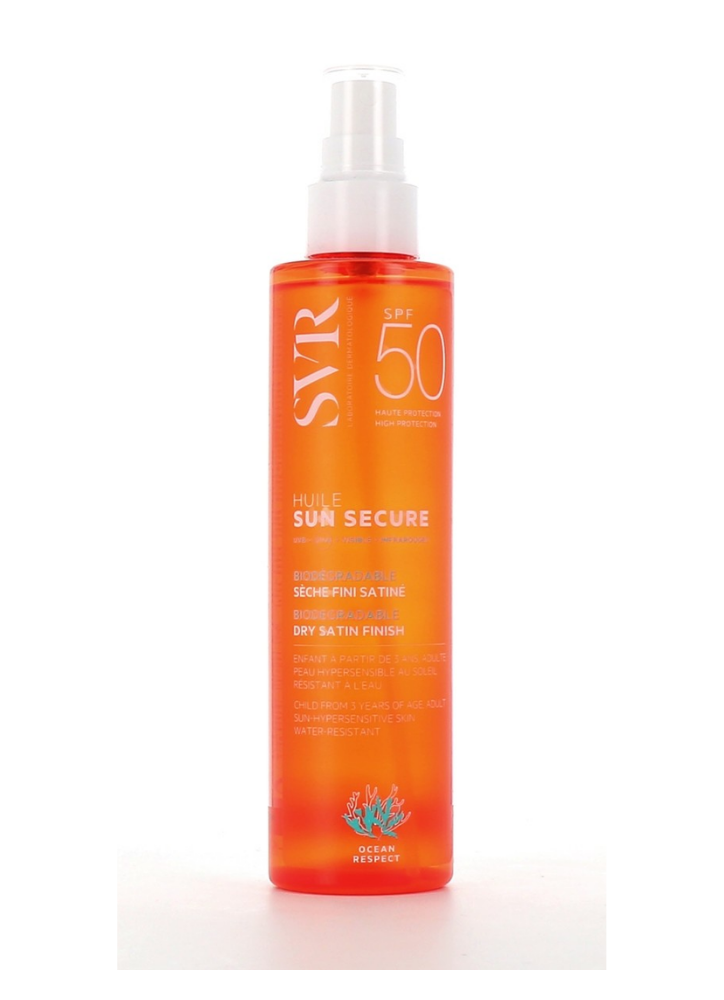 SVR SUN SECURE HUILE SECHE SPF 50+ 200 ML