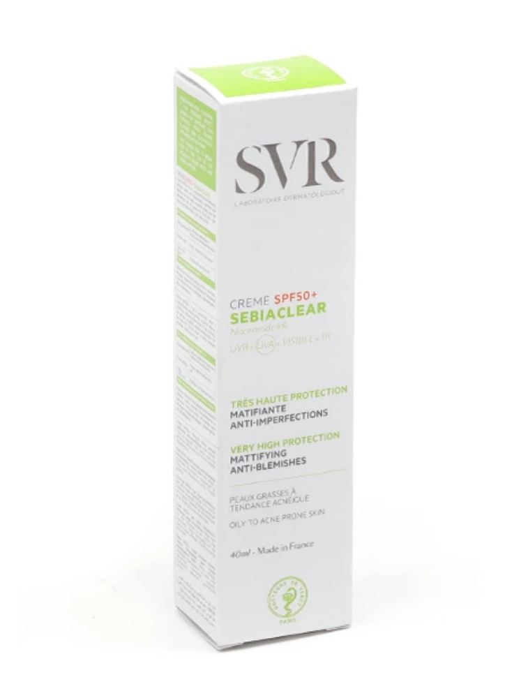 SVR SEBIACLEAR SPF 50+ CREME 40 ML
