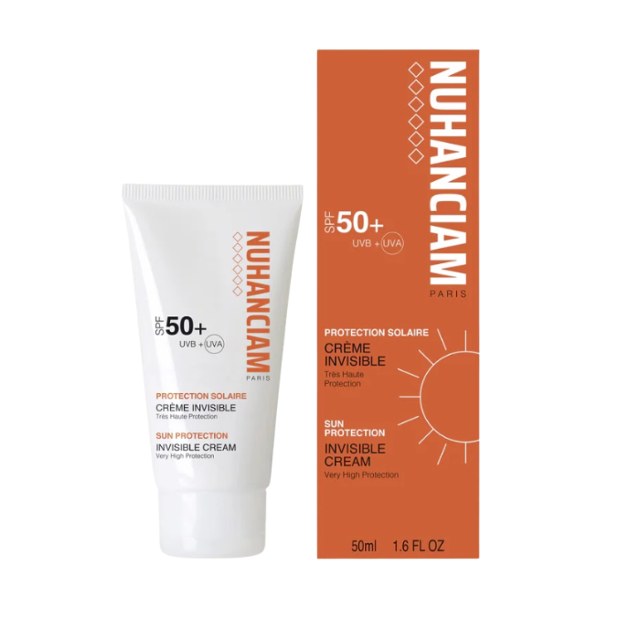 NUHANCIAM CREME SOLAIRE INVISIBLE SPF 50+ 50ML
