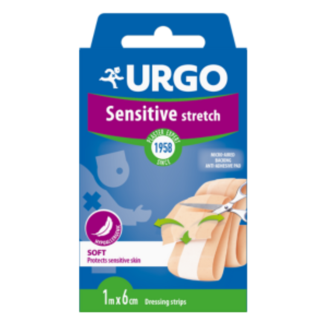 URGO SENSITIVE BANDE SOFT 1 M * 6CM