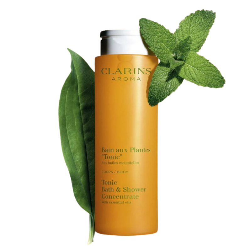 CLARINS BAIN AUX PLANTES TONIC AUX HUILES ESSENTIELLES 200ML