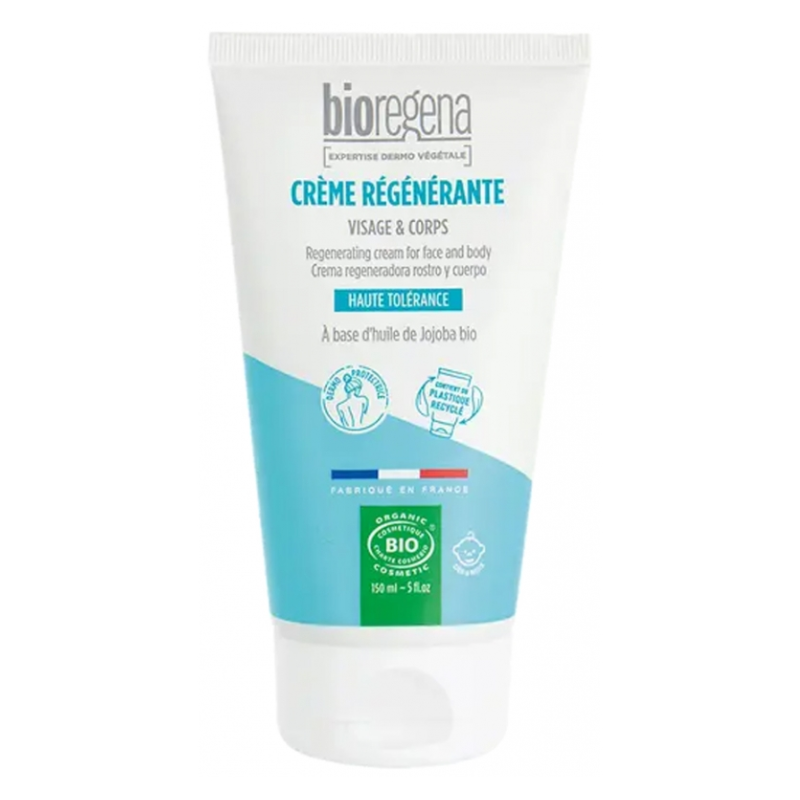 BIOREGENA CREME REGENERATRICE HAUTE TOLERANCE VISAGE ET CORPS 150 ML