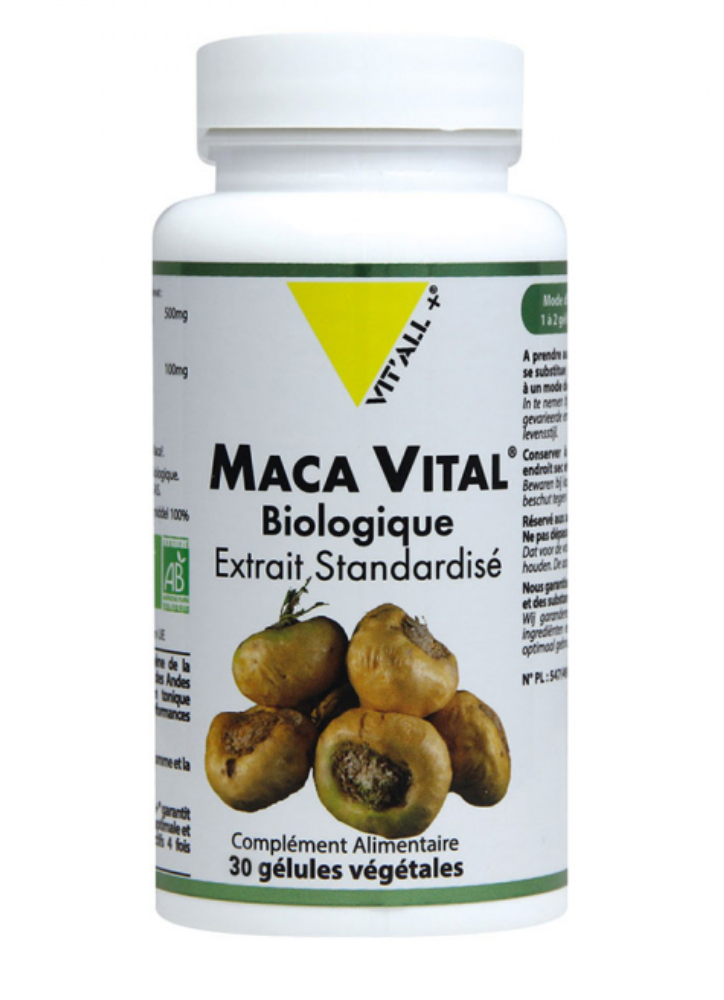 VITALL+ Maca Vital 500Mg 30 Gélules