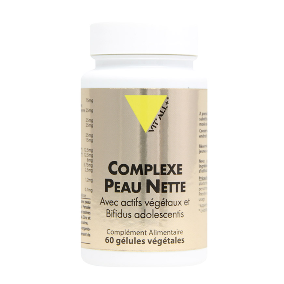 VITALL+ COMPLEXE PEAU NETTE 60 GELULES