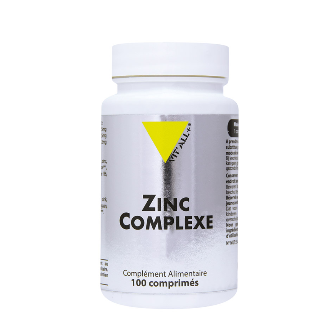 VITALL+ ZINC COMPLEXE 100 COMPRIMES
