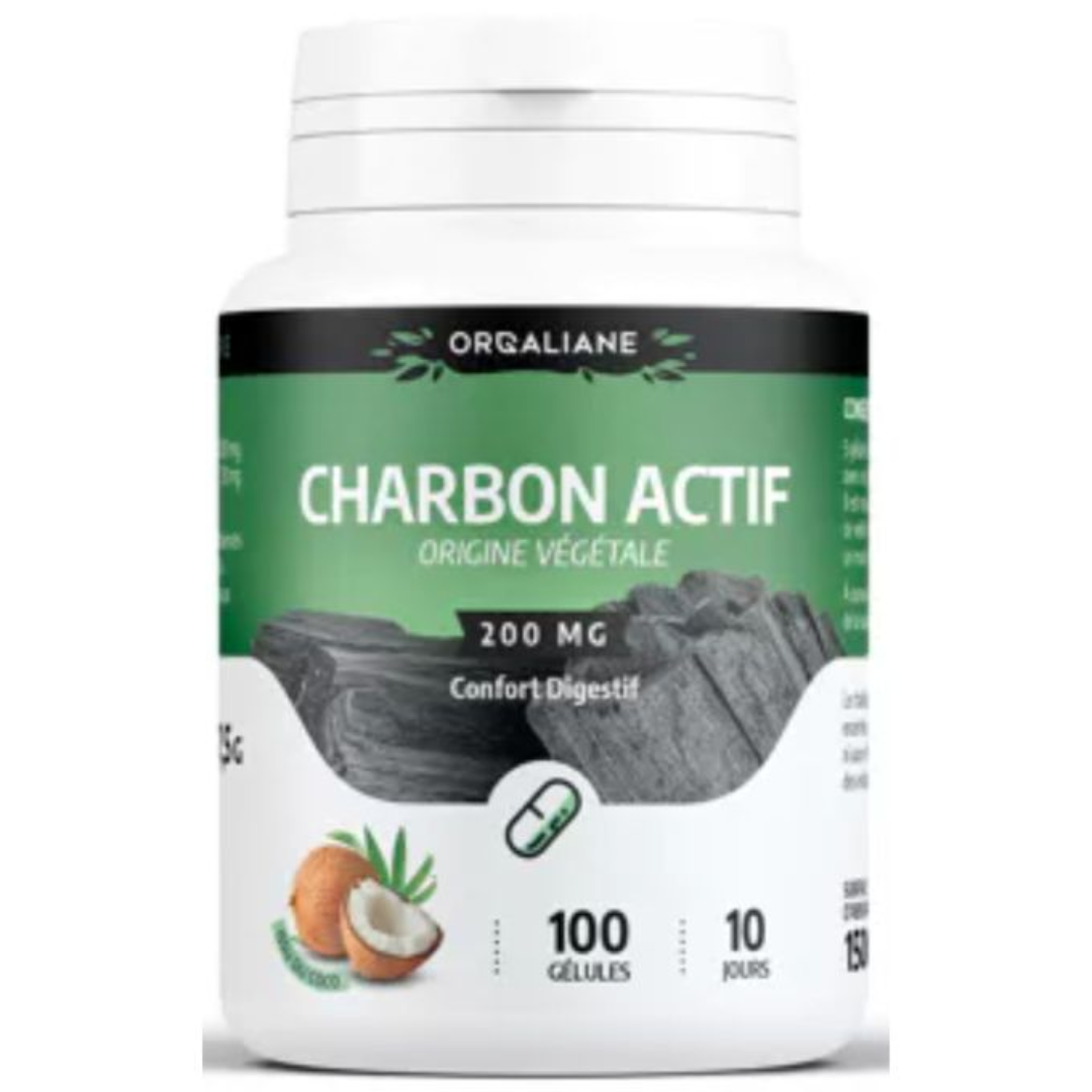 GPH CHARBON VEGETAL 100 GELULES 200 MG