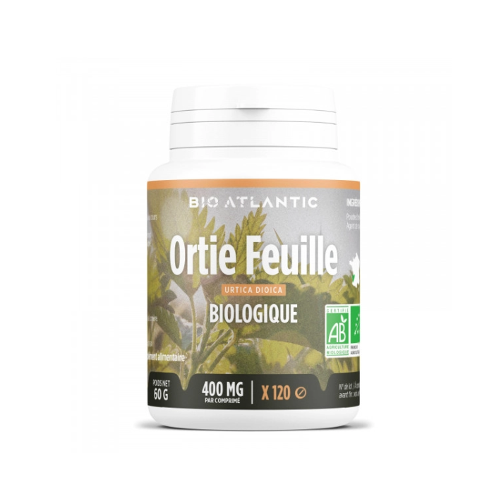 GPH ORTIE FEUILLE BIO 120 COMPRIMES DOSES A 400 MG