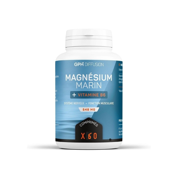 GPH MAGNESIUM MARIN + VITAMINE B6 60 COMPRIMES