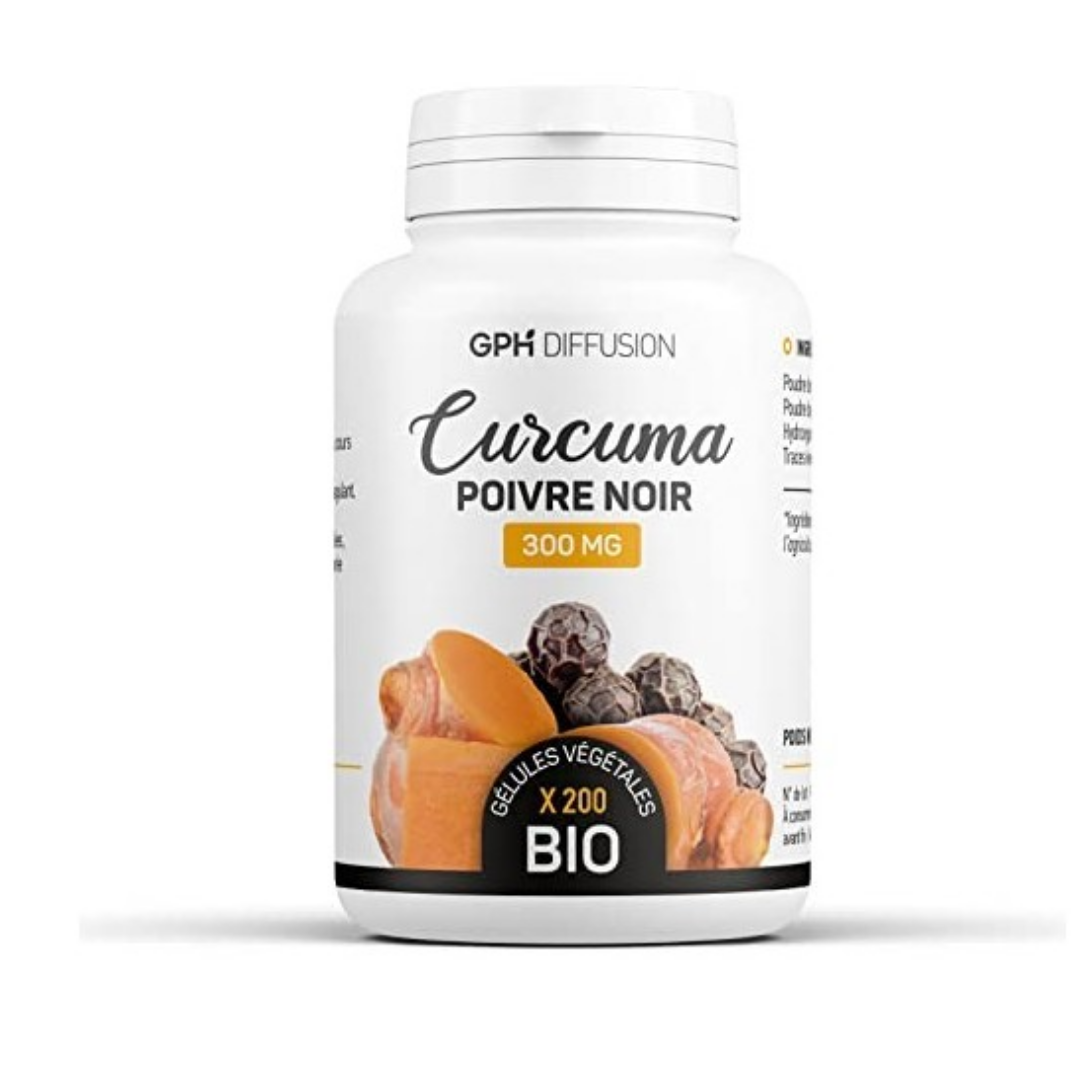 GPH CURCUMA POIVRES NOIR 200 GELULES