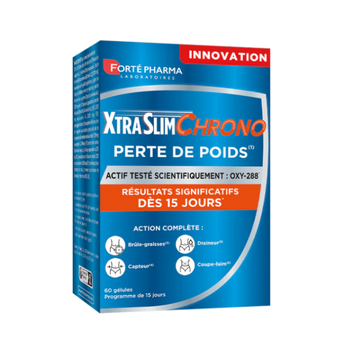 FORTE PHARMA XTRASLIM CHRONO PERTE DE POIDS 60 GELULES