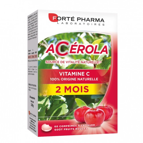 FORTE PHARMA ACEROLA 60 COMPRIMES