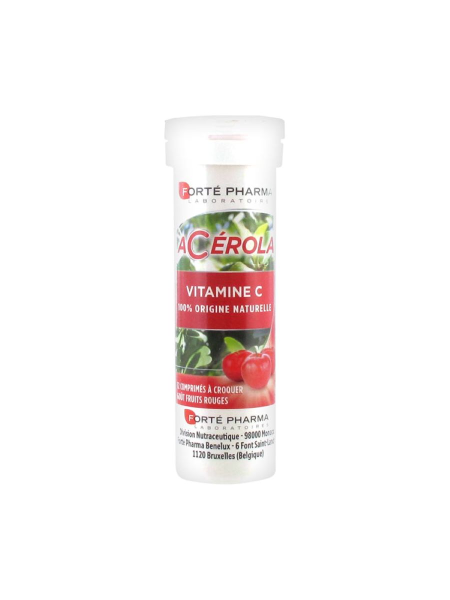 FORTE PHARMA ACEROLA 12 COMPRIMES