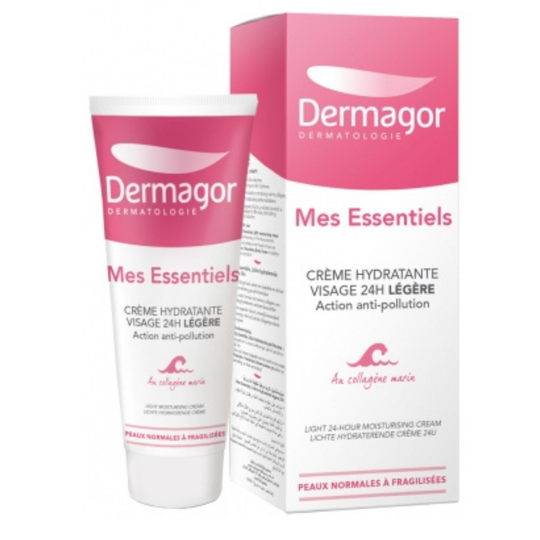 DERMAGOR MES ESSENTIELS CREME HYDRATANTE VISAGE 24 LEGERE 40 ML