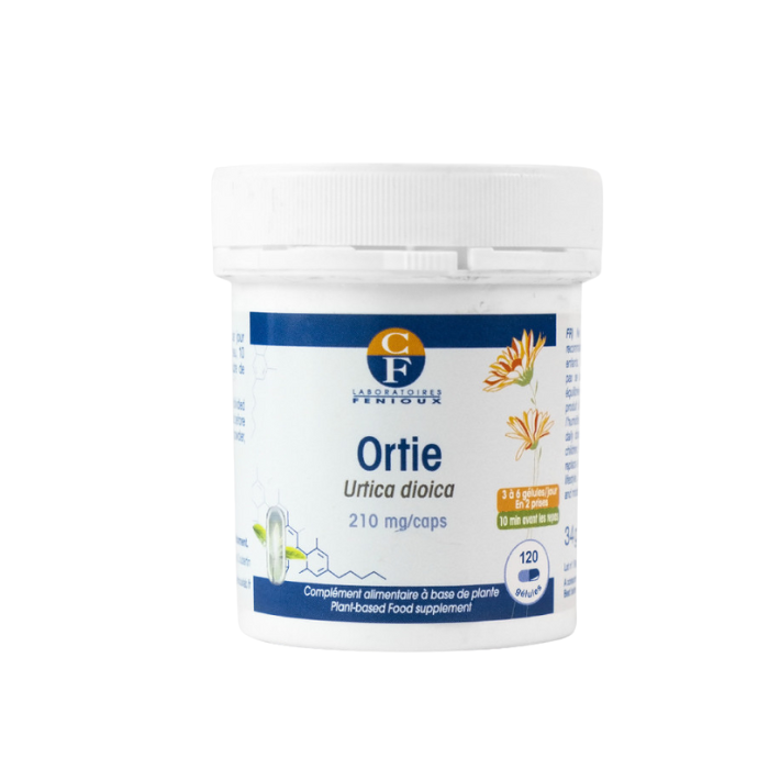 FENIOUX ORTIE 210 MG 120 GELULES