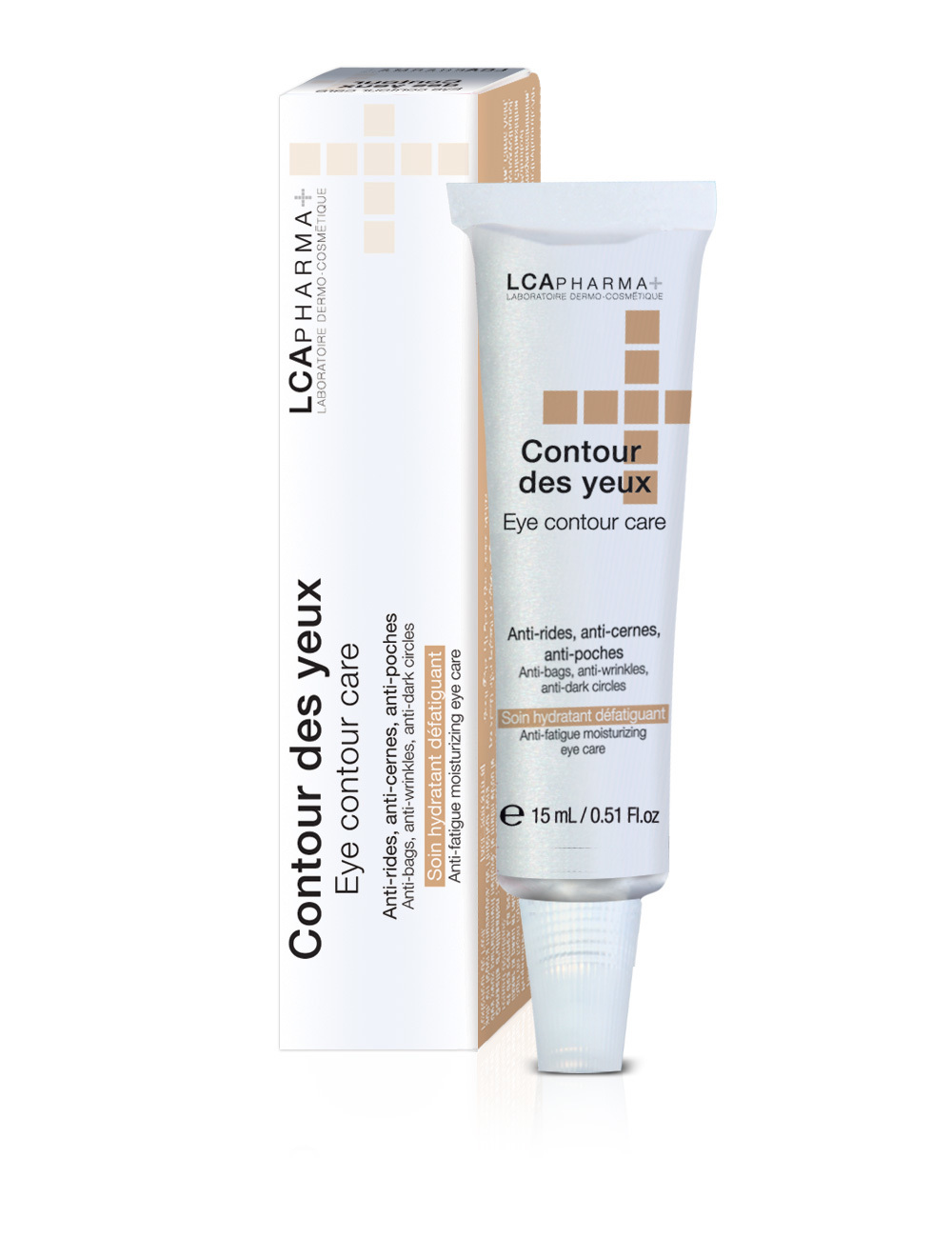 LCA PHARMA GEL CONTOUR DES YEUX SOIN HYDRATANT DÉFATIGUANT 15 ML