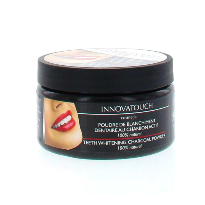 INNOVATOUCH POUDRE BLANCHIMENT DENTAIRE CHARBON PARFUM MENTHE 50 G