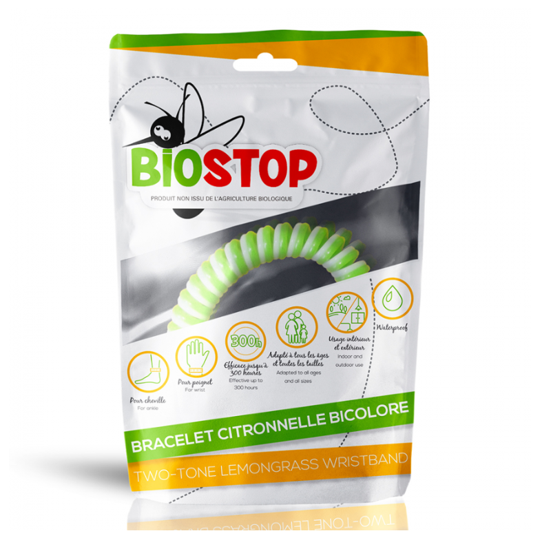 BIOSTOP BRACELET ANTI MOUSTIQUE