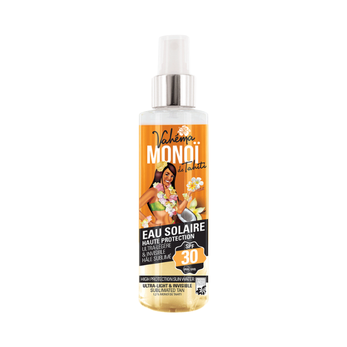 VAHEMA MANOI DE TAHITI EAU SOLAIRE SPF 30 HAUTE PROTECTION ULTRA LEGERE 140 ML